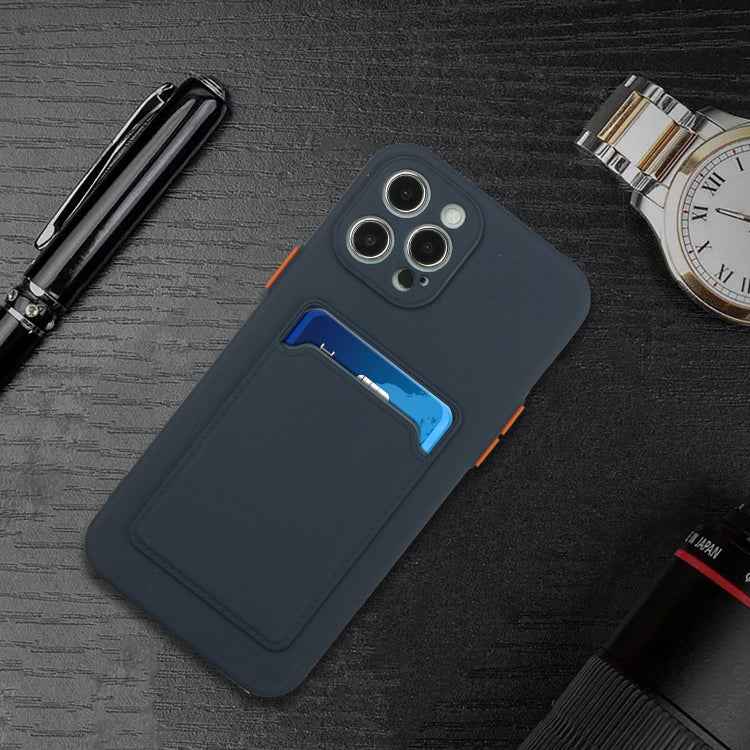 Card Slot Design Shockproof TPU Protective Case, For iPhone 12 Pro Max, For iPhone X / XS, For iPhone XR, For iPhone XS Max