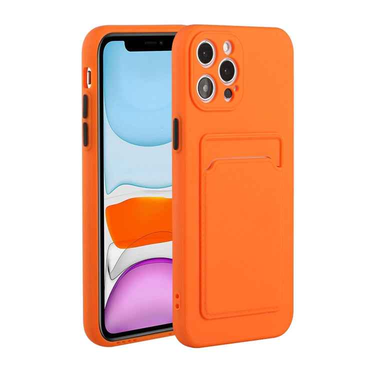 Card Slot Design Shockproof TPU Protective Case, For iPhone 12 Pro Max, For iPhone X / XS, For iPhone XR, For iPhone XS Max