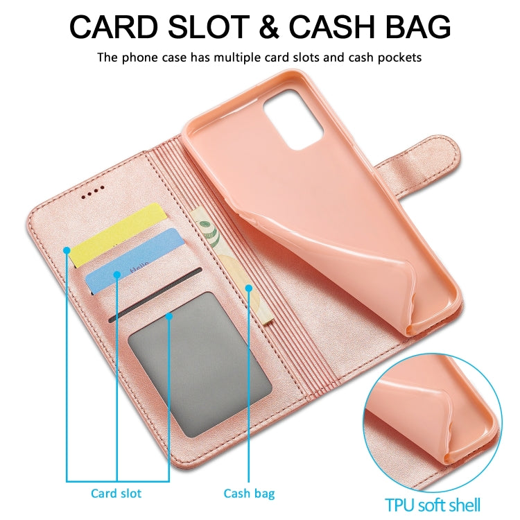 For OPPO F19 Pro / A94 5G LC.IMEEKE Calf Texture Horizontal Flip Leather Case with Holder & Card Slots & Wallet (Brown), For OPPO F19 Pro / A94 5G