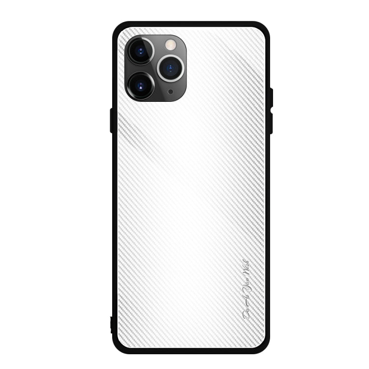 Carbon Fiber Texture Gradient Color Glass Case