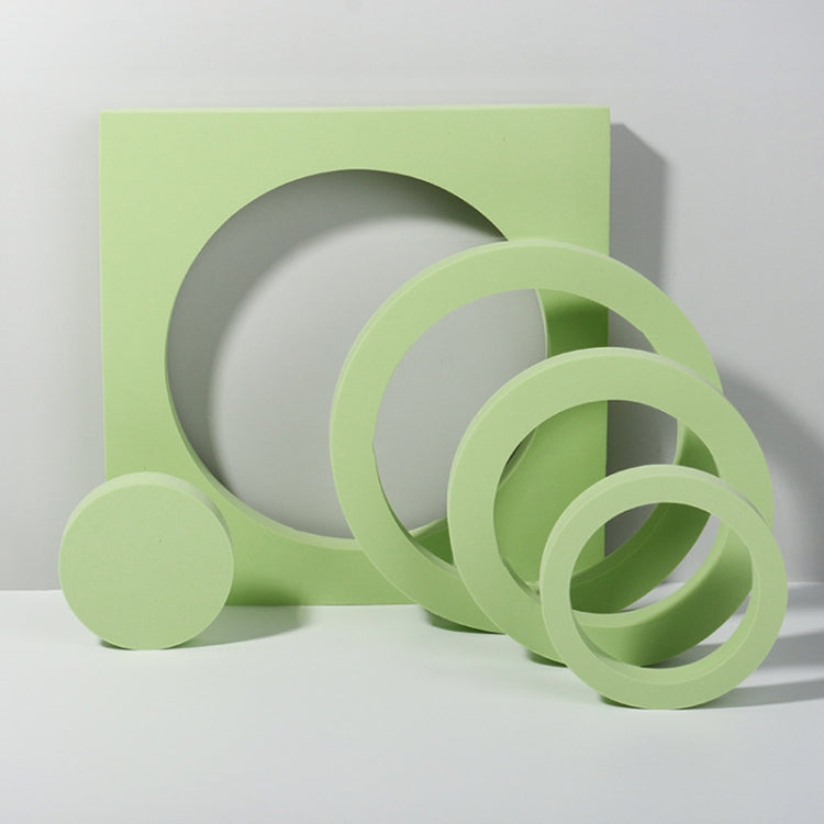 Geometric Cube Solid Color Photography Photo Background Table Shooting Foam Props, 7.6 x 6cm Cylinder, Round Combo Kits, 18 x 2cm Hexagon, Cuboid Door Combo Kits