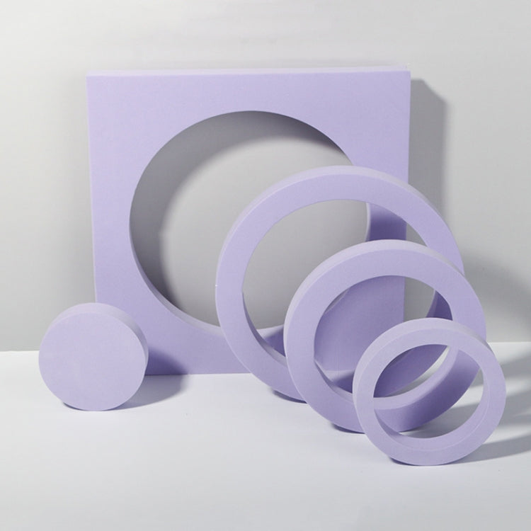 Geometric Cube Solid Color Photography Photo Background Table Shooting Foam Props, 7.6 x 6cm Cylinder, Round Combo Kits, 18 x 2cm Hexagon, Cuboid Door Combo Kits
