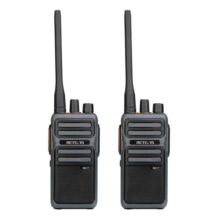 1 Pair RETEVIS RB617 PMR446 16CHS License-free Two Way Radio Handheld Walkie Talkie, EU Plug, RB617