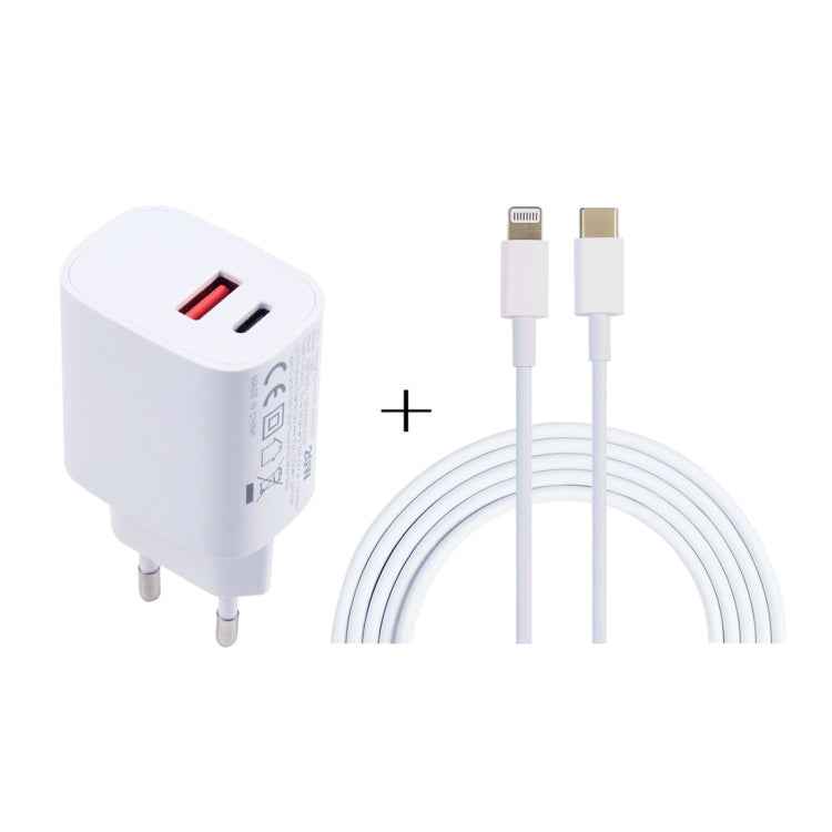 20W USB-C / Type-C + USB Ports Charger with 100W Type-C to 8 Pin Fast Charging Cable, 1m Type-C to 8 Pin, UK Plug, 1m Type-C to 8 Pin, US Plug, 1m Type-C to 8 Pin, EU Plug, 2m Type-C to 8 Pin, UK Plug, 2m Type-C to 8 Pin, US Plug                       ...