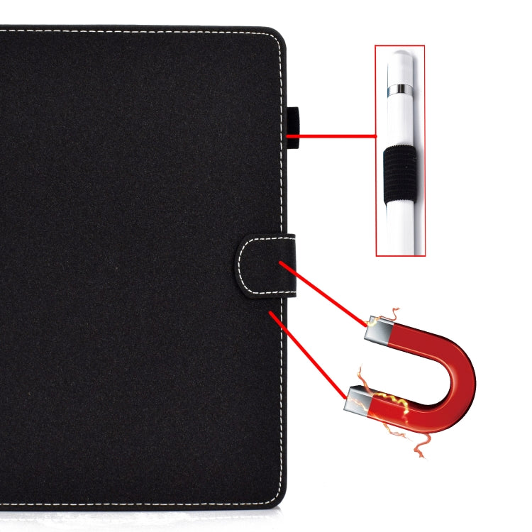 Solid Color Horizontal Flip Leather Case with Holder & Card Slots & Pen Slot & Sleep / Wake-up Function, For iPad 10.2 2021 / 2020 / 2019