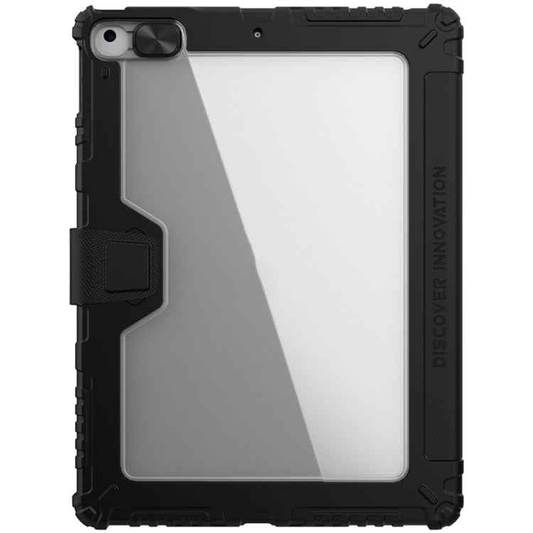 NILLKIN Bumper Horizontal Flip Leather Case with Pen Slot & Holder, For iPad 10.2 2021 / 2020 / 2019