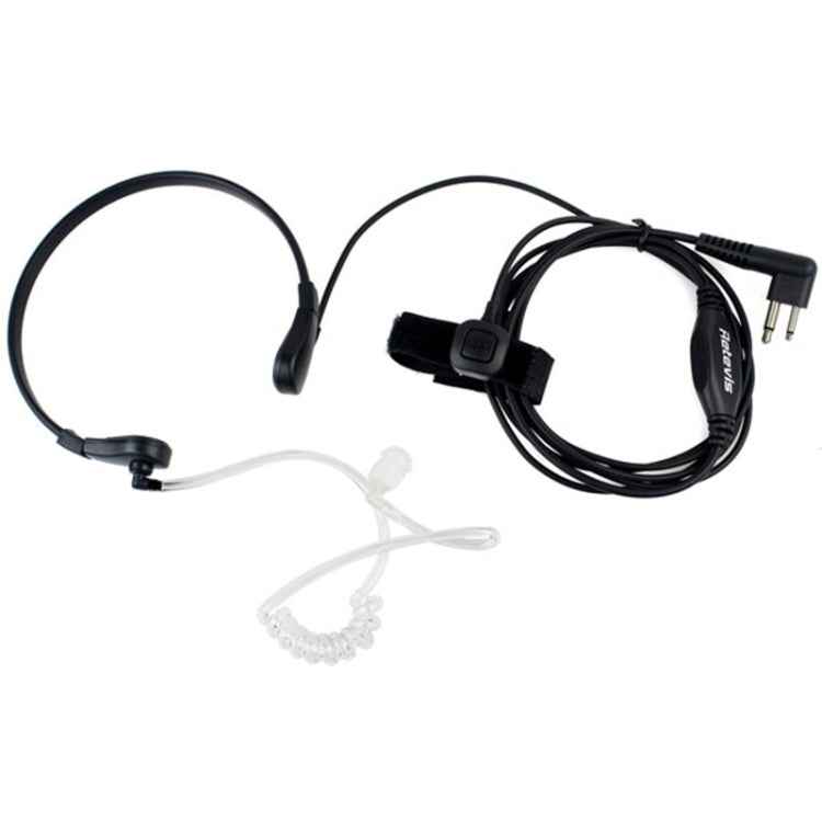 RETEVIS M Throat PTT Covert Acoustic Tube Earphone Speaker Microphone