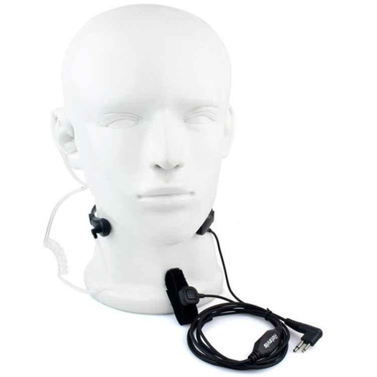 RETEVIS M Throat PTT Covert Acoustic Tube Earphone Speaker Microphone