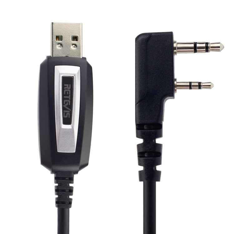 RETEVIS TK3107 2 Pin USB Program Programming Cable Adapter Write Frequency Line