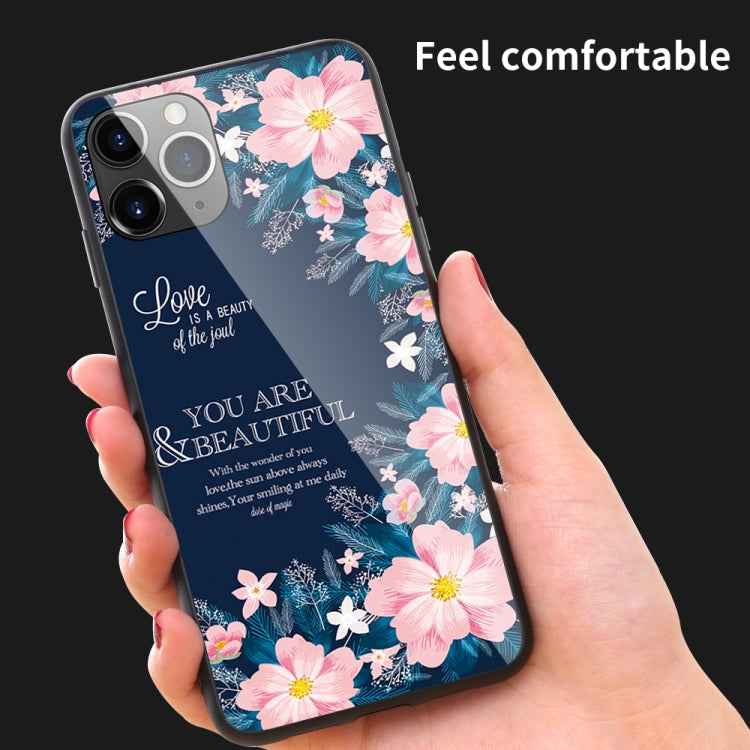Colorful Painted Glass Case