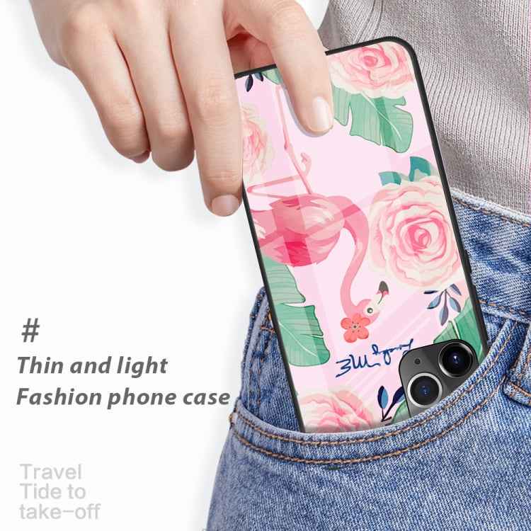 Colorful Painted Glass Case