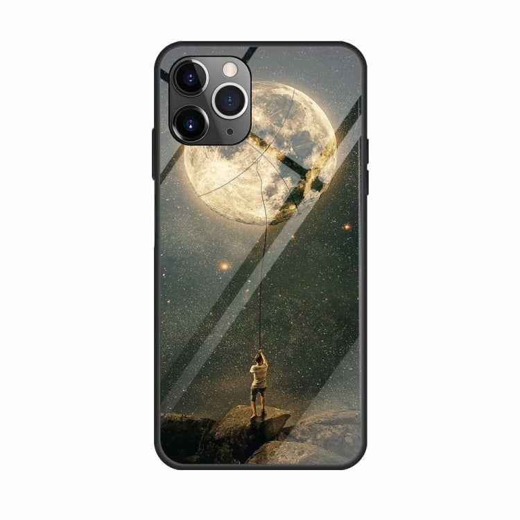 Colorful Painted Glass Case