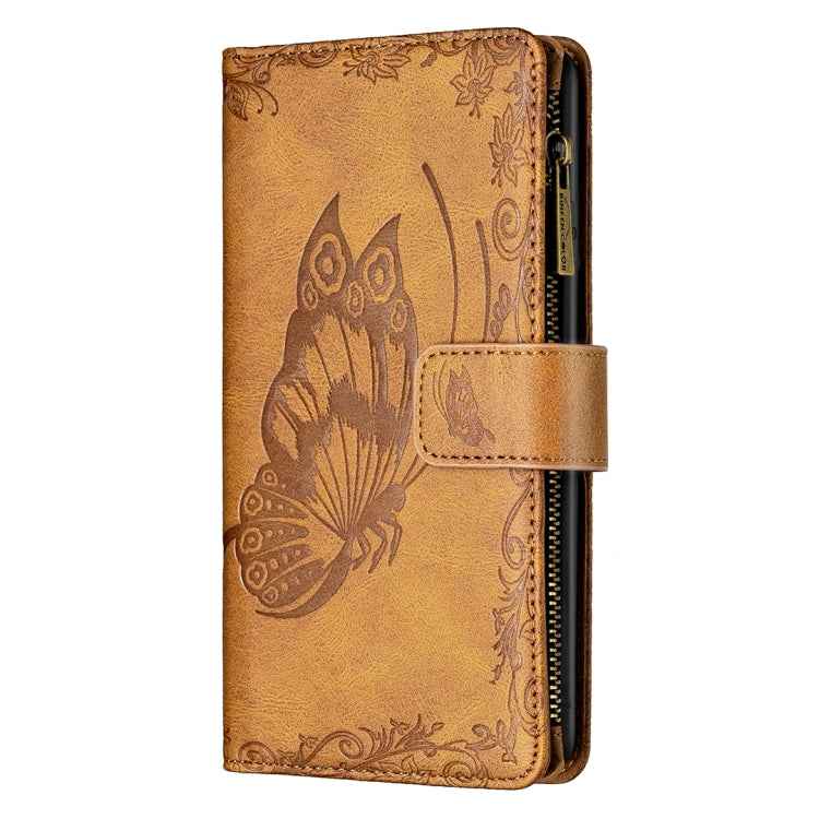 Flying Butterfly Embossing Pattern Zipper Horizontal Flip Leather Case with Holder & Card Slots & Wallet, For iPhone 8 / 7, For iPhone 8 Plus / 7 Plus, For iPhone XS / X, For iPhone XR, For iPhone XS Max, For iPhone 11, For iPhone 11 Pro               ...