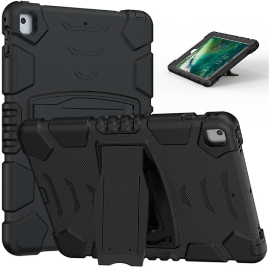 3-Layer Protection  Screen Frame + PC + Silicone Shockproof Combination Case with Holder, For iPad 9.7 (2018) / (2017) / Air 2 / Pro 9.7, For iPad 10.2 2021 / 2020 / 2019, For iPad Pro 10.5 (2019) / (2017)