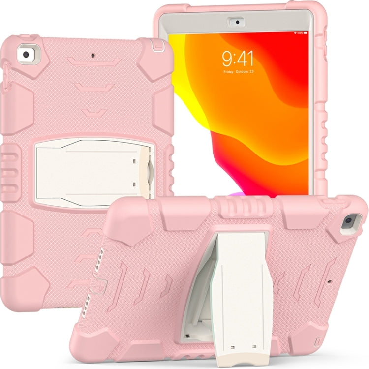 3-Layer Protection  Screen Frame + PC + Silicone Shockproof Combination Case with Holder, For iPad 9.7 (2018) / (2017) / Air 2 / Pro 9.7, For iPad 10.2 2021 / 2020 / 2019, For iPad Pro 10.5 (2019) / (2017)