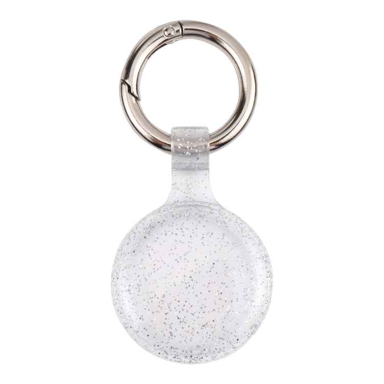 Anti-scratch Clear TPU Shockproof Protective Cover Case with Keychain Hook Loop, For AirTag