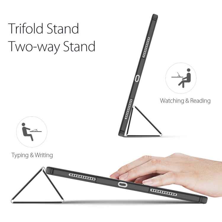 DUX DUCIS TOBY Series Shockproof PU Leather + PC + TPU Horizontal Flip Case with Holder & Pen Slot & Sleep / Wake-up Function, For iPad Pro 11 2022 / 2021 / 2020, For iPad Pro 12.9 2022 / 2021 / 2020