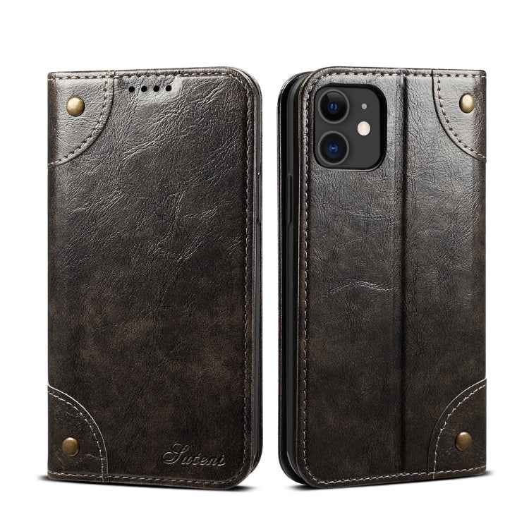 Baroque Simple Horizontal Flip Leather Case, with Holder & Card Slots & Wallet