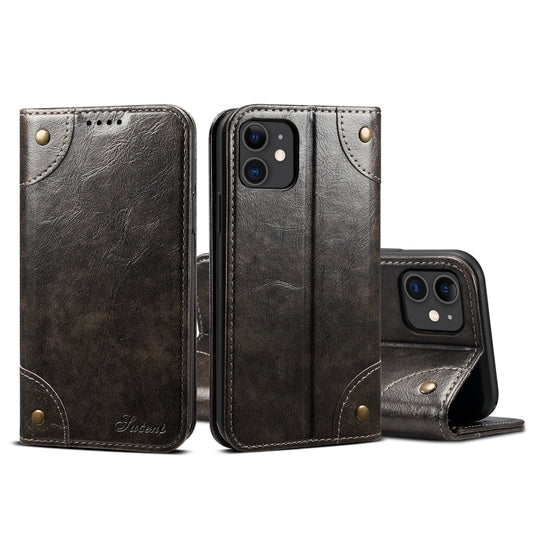 Baroque Simple Horizontal Flip Leather Case, with Holder & Card Slots & Wallet, For iPhone 11, For iPhone 11 Pro, For iPhone 11 Pro Max, For iPhone XS / X, For iPhone SE 2022 / SE 2020 / 8 / 7, For iPhone 8 Plus / 7 Plus, For iPhone XR, For iPhone XS Max