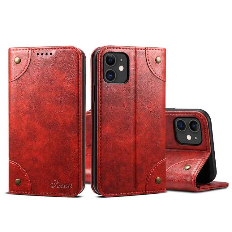 Baroque Simple Horizontal Flip Leather Case, with Holder & Card Slots & Wallet