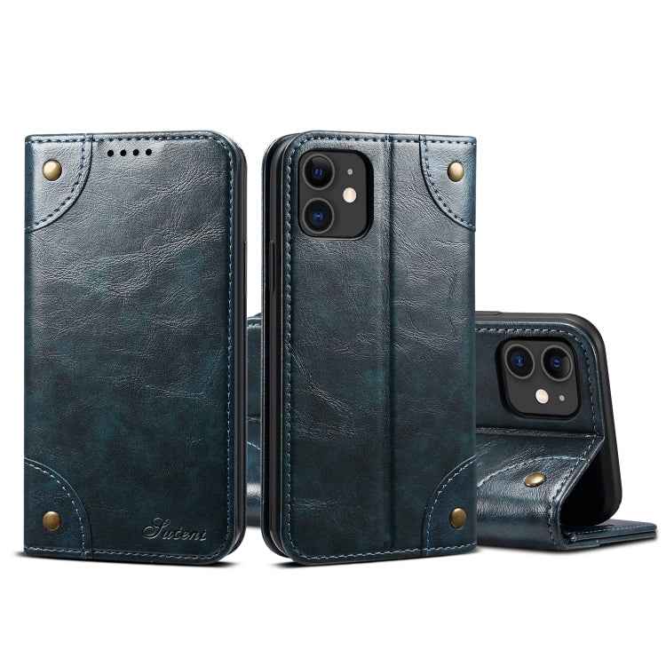 Baroque Simple Horizontal Flip Leather Case, with Holder & Card Slots & Wallet