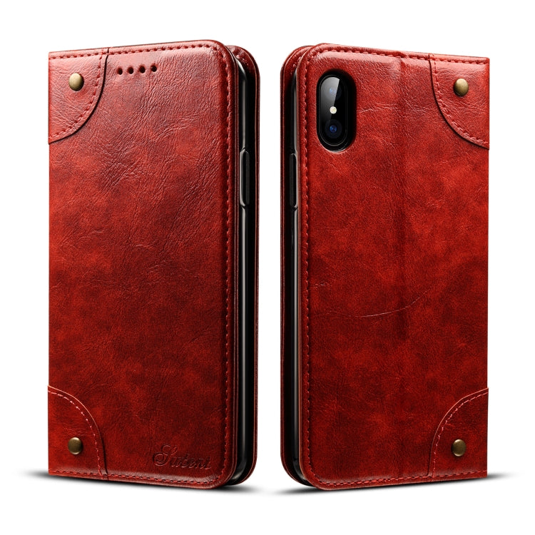 Baroque Simple Horizontal Flip Leather Case, with Holder & Card Slots & Wallet