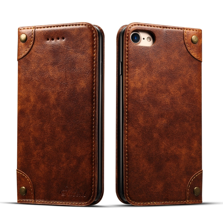 Baroque Simple Horizontal Flip Leather Case, with Holder & Card Slots & Wallet