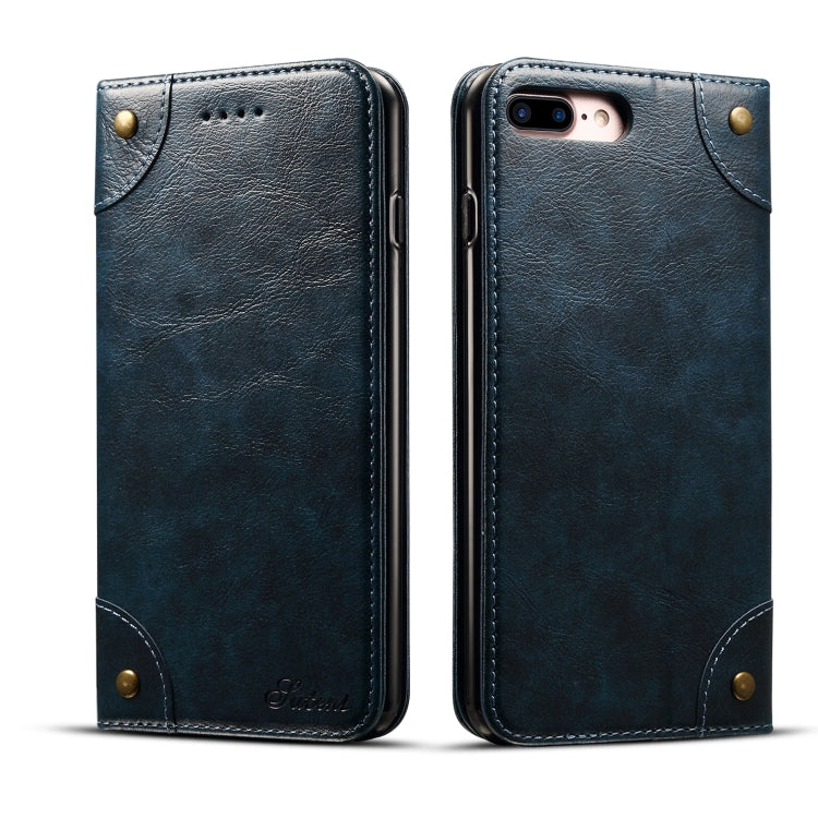 Baroque Simple Horizontal Flip Leather Case, with Holder & Card Slots & Wallet