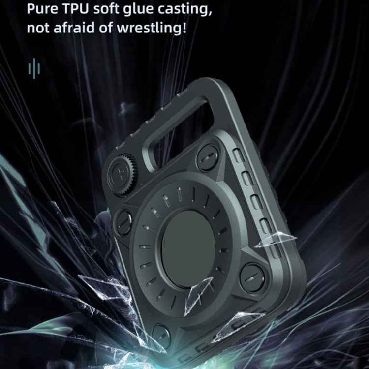 Anti-scratch Shockproof TPU Protective Cover Case with Keychain Hook Loop, Armor, Punk Armor