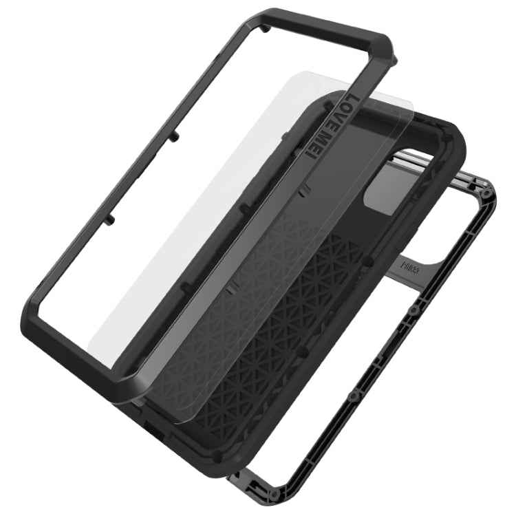 LOVE MEI Metal Shockproof Waterproof Dustproof Protective Case