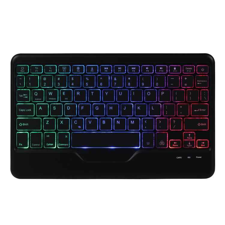 B011S Splittable Backlight Bluetooth Keyboard Leather Case with Triangle Holder & Pen Slot, For iPad 9.7 2018 & 2017 / Pro 9.7 / Air 2, For iPad 10.2 2020 & 2019 / Pro 10.5 inch / Air 3 10.5 inch                                                         ...