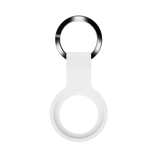 Mutural Liquid Silicone Protective Case with Key Ring for AirTag 2nd Gen / AirTag 1st Gen