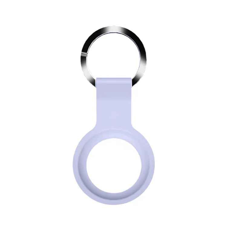 Mutural Liquid Silicone Protective Case with Key Ring for AirTag 2nd Gen / AirTag 1st Gen