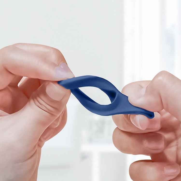 Mutural Liquid Silicone Protective Case with Key Ring for AirTag 2nd Gen / AirTag 1st Gen