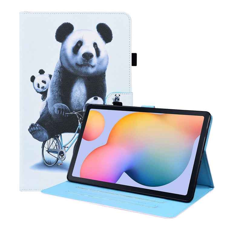 Animal Pattern Horizontal Flip Leather Case with Holder & Card Slots & Photo Frame & Sleep / Wake-up Function, For Samsung Galaxy Tab A7 10.4 2020 SM-T500 / SM-T505, For Samsung Galaxy Tab S6 Lite SM-P610 / SM-P615                                      ...