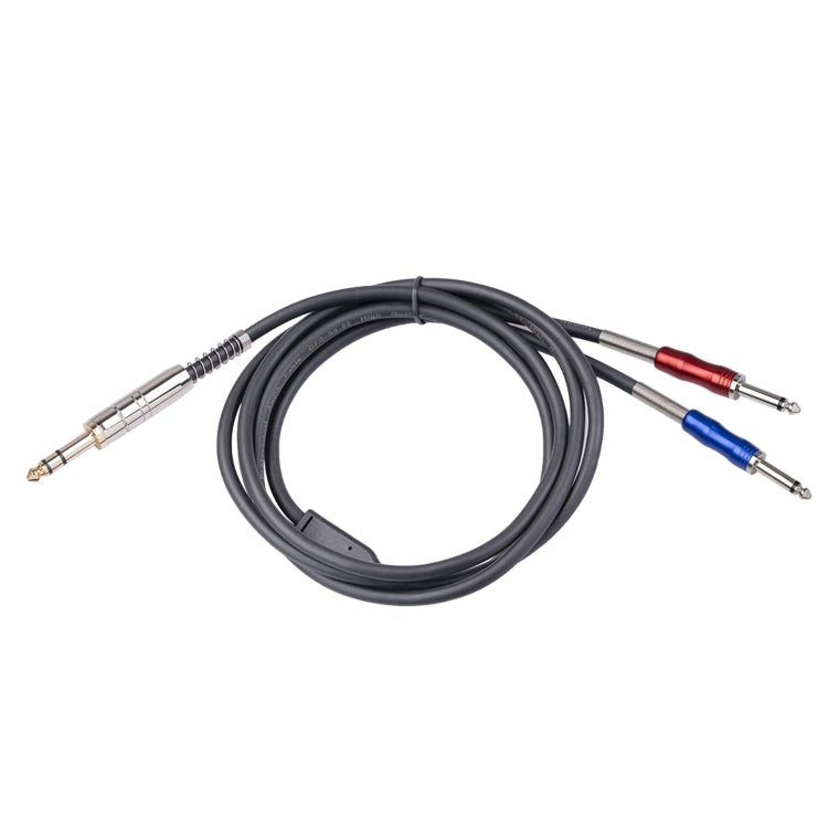 Stereo 6.35mm Male to Dual Mono 6.35mm Audio Cable, 1.8m, 3m, 5m