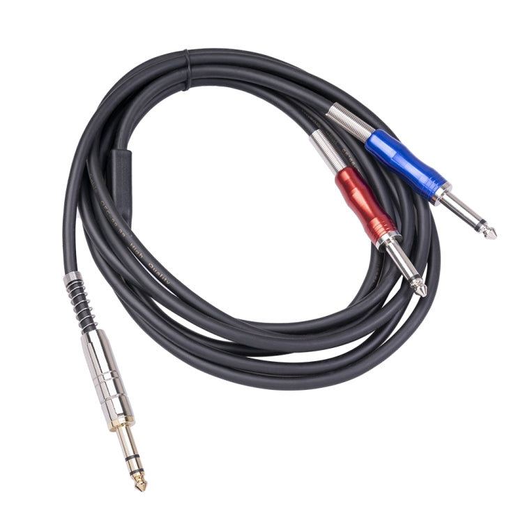 Stereo 6.35mm Male to Dual Mono 6.35mm Audio Cable, 1.8m, 3m, 5m