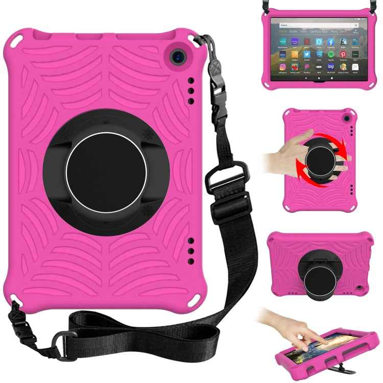 Spider King EVA Protective Case with Adjustable Shoulder Strap & Holder, For Amazon Kindle Fire HD 8 2020, For iPad Mini 5 / 4 / 3 / 2 / 1, For Huawei MediaPad M5 Lite 8.0 inch, For Huawei MediaPad M6 8.4, For Huawei MediaPad T5                        ...
