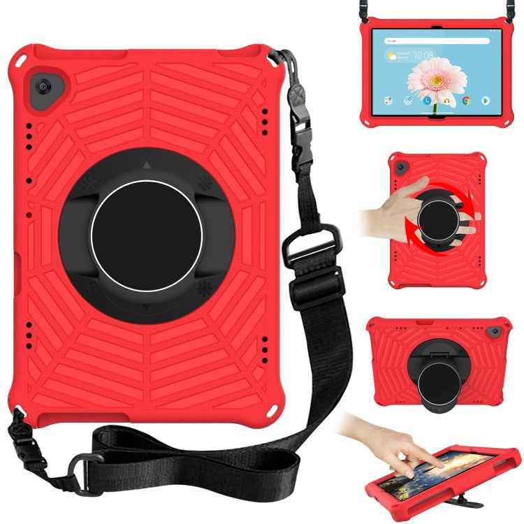 Spider King EVA Protective Case with Adjustable Shoulder Strap & Holder, For Lenovo M10 Plus TB-X606F, For Lenovo M10 FHD REL TB-X605FC / TB-X605LC, For Lenovo Tab M10 TB-X505F & TB-X605F / P10 TB-X705F, For Lenovo Tab P11 TB-J606F / XiaoXin Pad 11    ...
