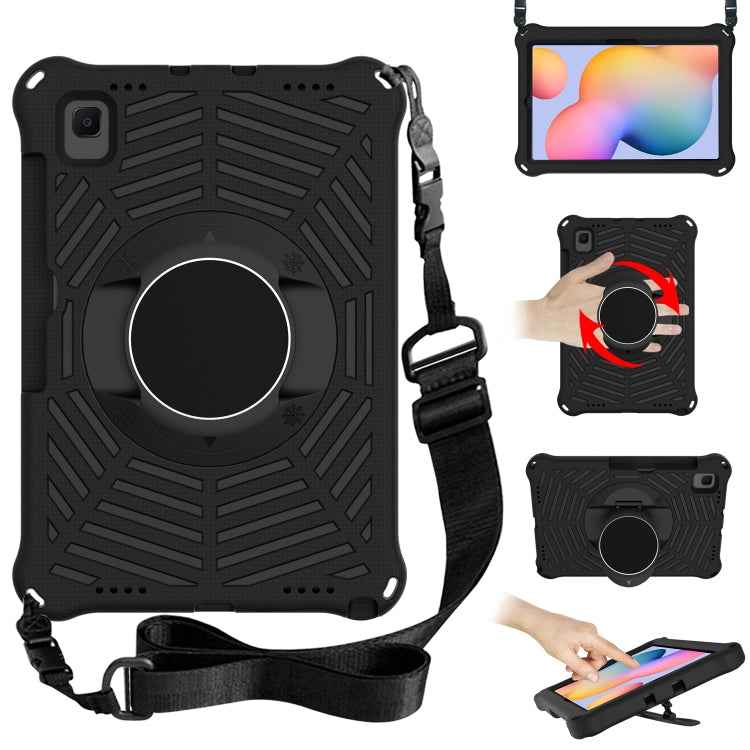 Spider King EVA Protective Case with Adjustable Shoulder Strap & Holder & Pen Slot, For iPad 9.7 2018 & 2017 / Pro 9.7 / Air 2 / Air, For iPad 10.2 2021 / 2020 / 2019, For iPad Pro 10.5 inch 2017 / Air 3 10.5 inch                                       ...