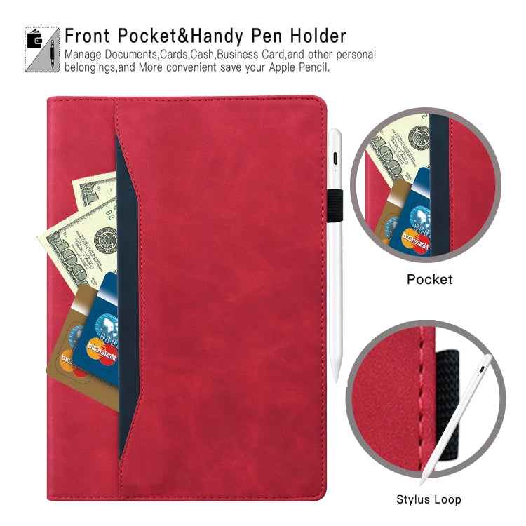 Business Shockproof Horizontal Flip Leather Case with Holder & Card Slots & Photo Frame & Pen Slot & Sleep / Wake-up Function, For iPad 9.7 2018 & 2017 / Pro 9.7 / Air 2, For iPad 10.2 2019 & 2020 / Pro 10.5 inch, For iPad Mini 5 / 4 / 3 / 2 / 1       ...