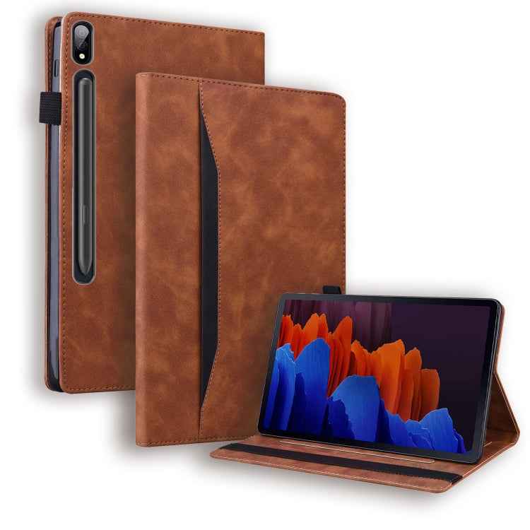 Business Shockproof Horizontal Flip Leather Case with Holder & Card Slots & Photo Frame & Pen Slot & Sleep / Wake-up Function, For iPad 9.7 2018 & 2017 / Pro 9.7 / Air 2, For iPad 10.2 2019 & 2020 / Pro 10.5 inch, For iPad Mini 5 / 4 / 3 / 2 / 1       ...
