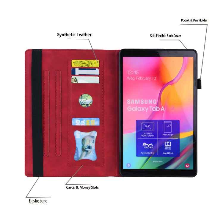 Business Shockproof Horizontal Flip Leather Case with Holder & Card Slots & Photo Frame & Pen Slot & Sleep / Wake-up Function, For Samsung Galaxy Tab A7 10.4 2020 SM-T500 / SM-T505, For Honor Pad 5 8 / Huawei MediaPad M5 Lite 8.0 inch                  ...