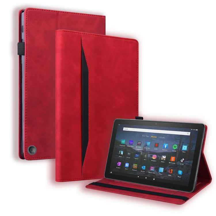 Business Shockproof Horizontal Flip Leather Case with Holder & Card Slots & Photo Frame & Pen Slot & Sleep / Wake-up Function, For Samsung Galaxy Tab A7 10.4 2020 SM-T500 / SM-T505, For Honor Pad 5 8 / Huawei MediaPad M5 Lite 8.0 inch                  ...
