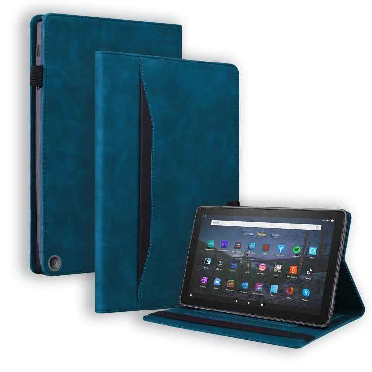 Business Shockproof Horizontal Flip Leather Case with Holder & Card Slots & Photo Frame & Pen Slot & Sleep / Wake-up Function, For Samsung Galaxy Tab A7 10.4 2020 SM-T500 / SM-T505, For Honor Pad 5 8 / Huawei MediaPad M5 Lite 8.0 inch                  ...