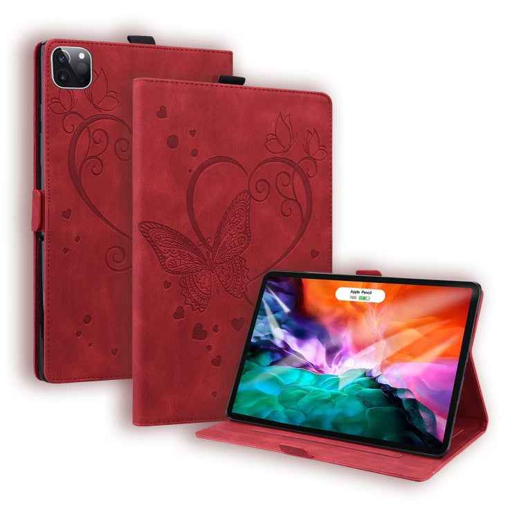 Love Butterfly Pattern Horizontal Flip Leather Case with Holder & Sleep / Wake-up Function, For iPad 9.7 (2017) (2018) / Air 2 Pro, For iPad 10.2 2021 / 2020 / 2019 / Air (2019) / 10.2 (2020), For iPad Mini 1 / 2 / 3 / 4 / 5                            ...