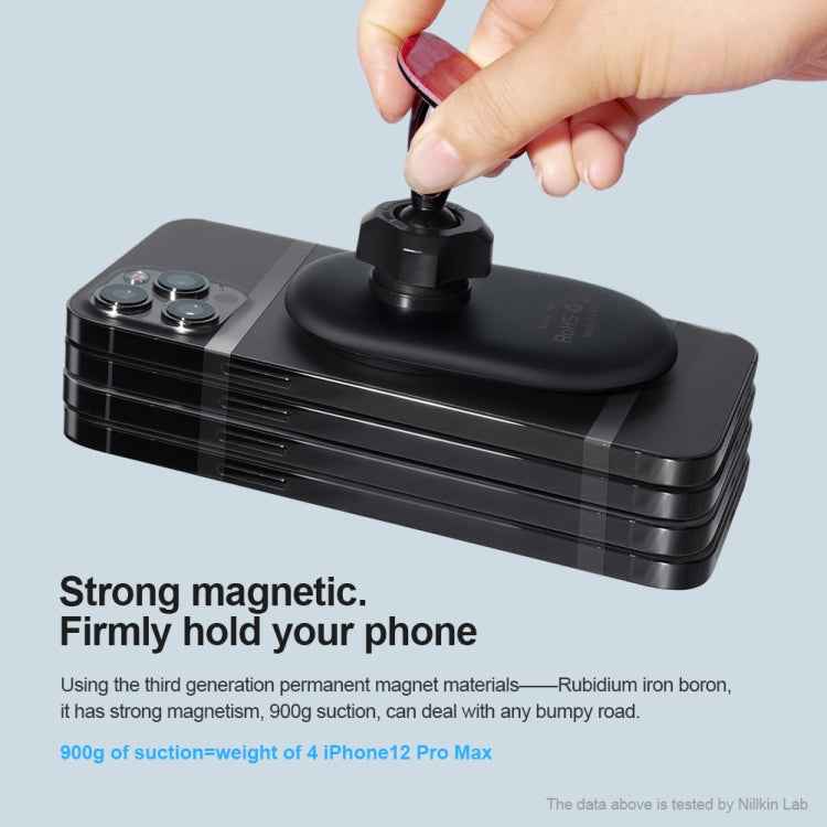 NILLKIN NKL01 MagRoad Lite Paste Type Car Magnetic Holder for iPhone 12 Series