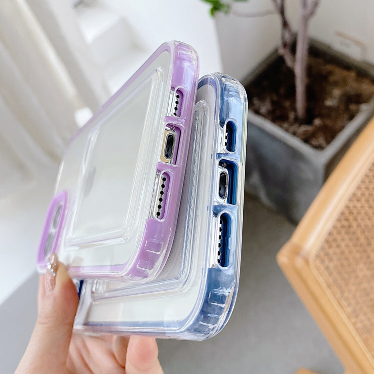 Full-coverage 360 Clear PC + TPU Shockproof Protective Case with Card Slot, For iPhone 12 / 12 Pro, For iPhone 12 Pro Max, For iPhone 11 Pro, For iPhone 11, For iPhone 11 Pro Max