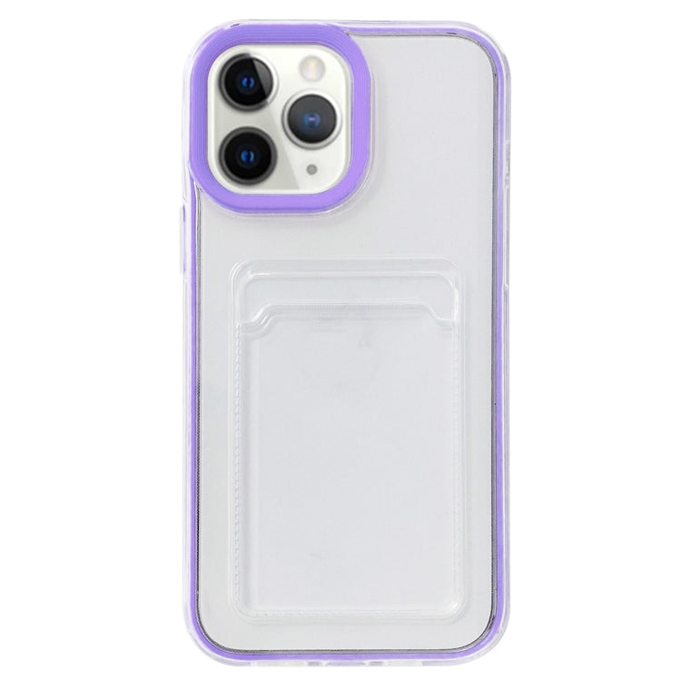 Full-coverage 360 Clear PC + TPU Shockproof Protective Case with Card Slot, For iPhone 12 / 12 Pro, For iPhone 12 Pro Max, For iPhone 11 Pro, For iPhone 11, For iPhone 11 Pro Max