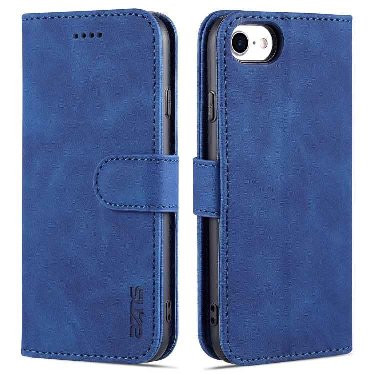 AZNS Skin Feel Calf Texture Horizontal Flip Leather Case with Card Slots & Holder & Wallet, For iPhone 6, For iPhone 7 Plus / 8 Plus, For iPhone 7 / 8 / SE (2020)